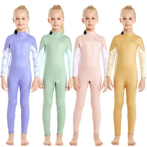 kids long sleeve swimsuit