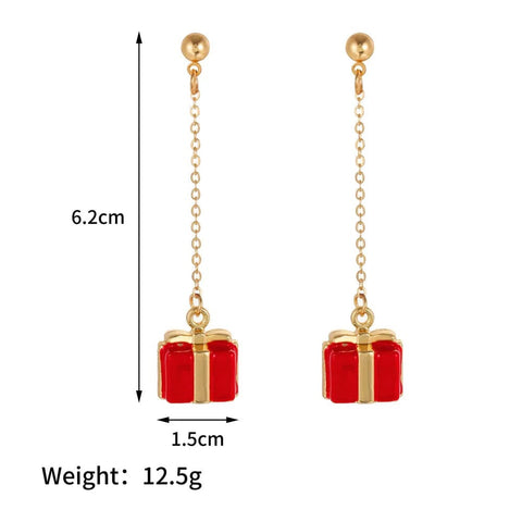 long dangle drop earrings