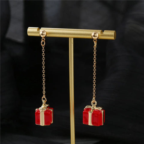 long drop dangle earrings