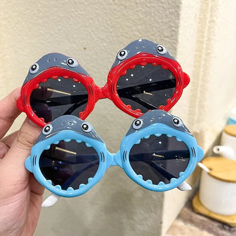 shark with sunglasses